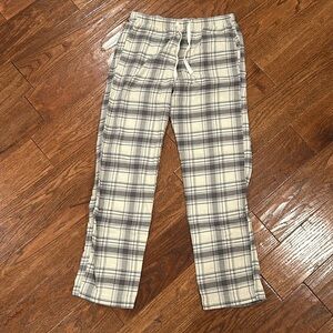 plaid pj pants